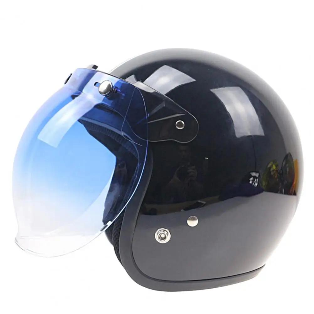 Clear Vision Impact-resistant Open Face Motorbike Protective Helmet Lens for Scooter